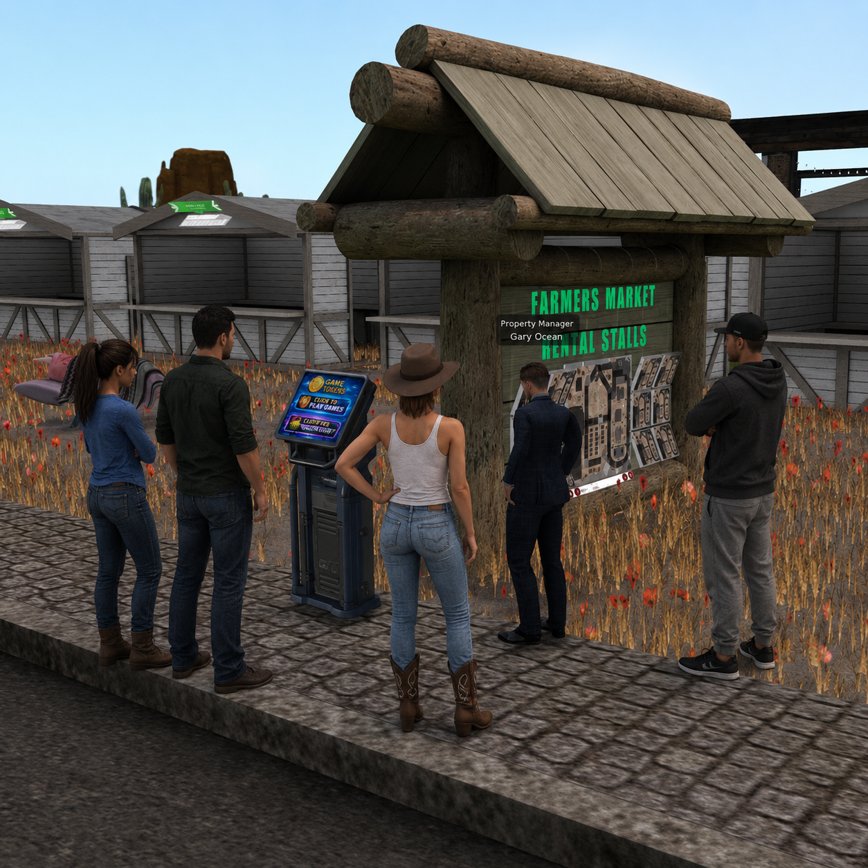 Game Tokens Prize Game Kiosk
